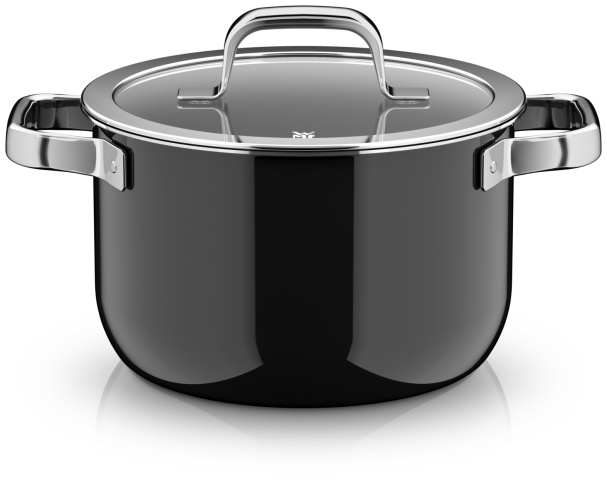 Fusiontec Mineral Pro hrnec na polévku s poklicí 20 cm černý