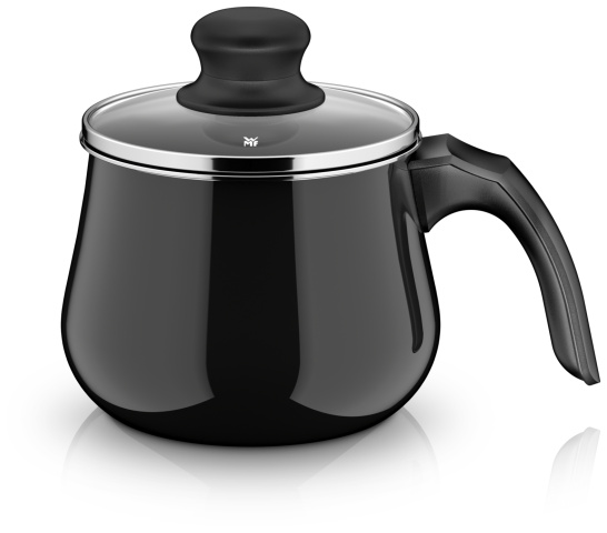 Fusiontec Mineral Pro mini hrnec s poklicí 12 cm černý