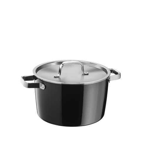 Hrnec vysoký FUSIONTEC Aromatic černý Ø 24 cm
